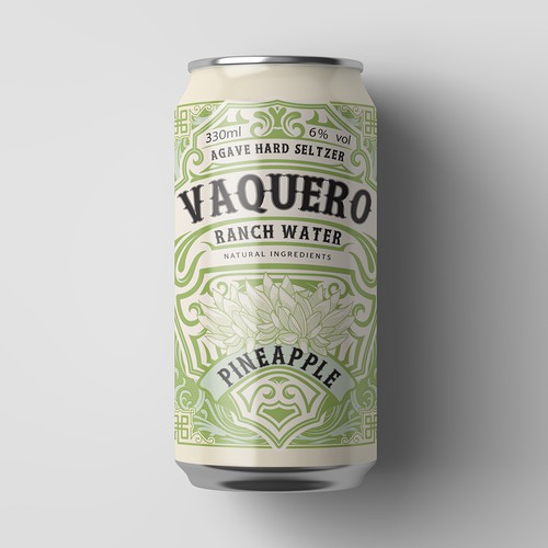 design a label for a new "Ranch Water" by the name of  "Vaquero" Design by Shark1@