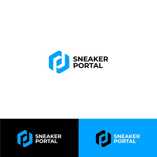 sneaker resale store workflow automation software - modern tech logo design Design by Adik