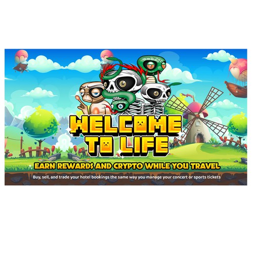 Designs | EMAIL FOR TRAVEL VIDEO GAME WELCOME SCREEN | Email contest