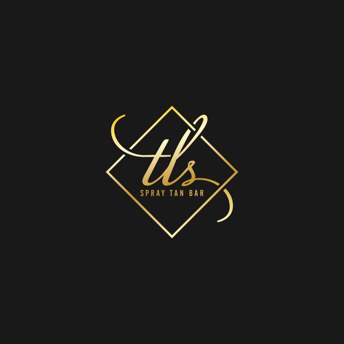LUXURY SPRAY TAN BAR Logo design contest