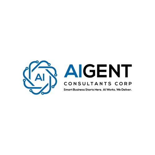 AI Agent Company: Appealing to small to medium sized businesses. Design by Alvianks