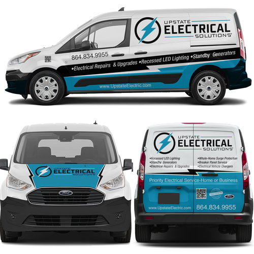 Upstate Electrical Wrap Design by theANUNGs