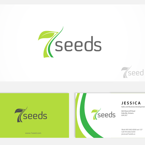 Logo And Business Card For 7 Seeds Logo Business Card Contest 99designs