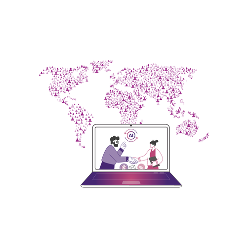 Technology Website Illustration Brilliance Design by HM Anwar