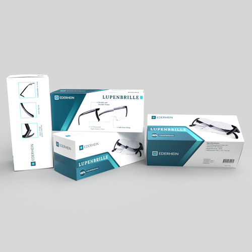 Design a product packaging for a magnifying glasses Design by grafixsõl™