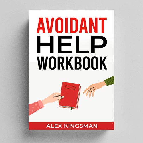 Workbook book cover on Avoidant Attachment Style Design by NoBoundaries