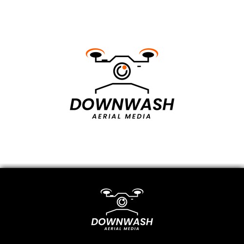 Design a clean, professional logo for a drone photography business Design by opiq98