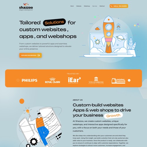 New website for software development company Design by Jasmin_A (AMPLE)