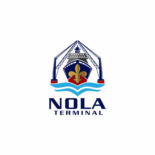 NOLA Terminal Logo Design by industrial brain ltd