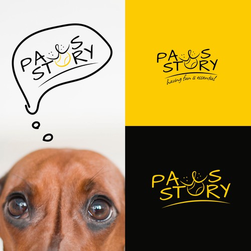 Design a fun logo for brand new pet toy company! Design by Julia Belizka