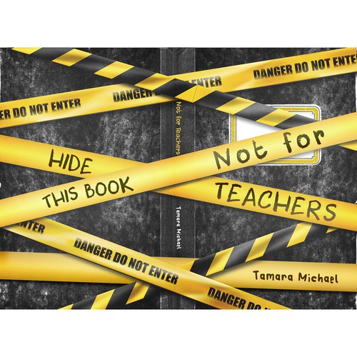 Design a book cover for kids who hate books! Design by zeIena ◣_◢