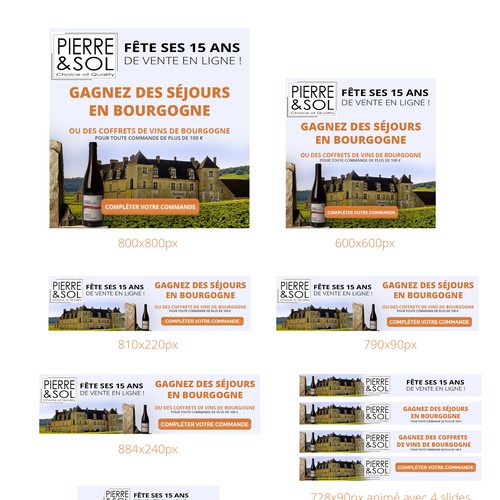 Banner ad contest entry by Ubaxis