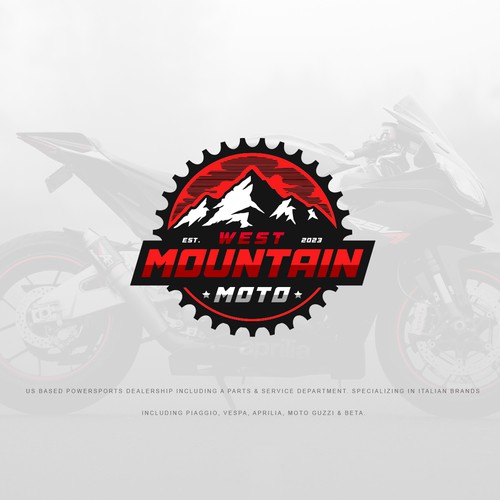 Destination Italian Powersports dealership looking for logo redesign. Diseño de Dr. Paradox