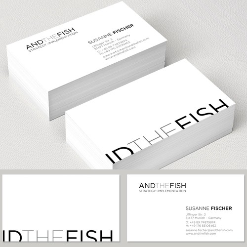 Business card contest entry by OberonZG
