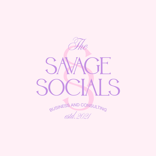 I’m after a logo that’s savage, classy, bougee, rachet for my online company! Design by Lunna Maslo