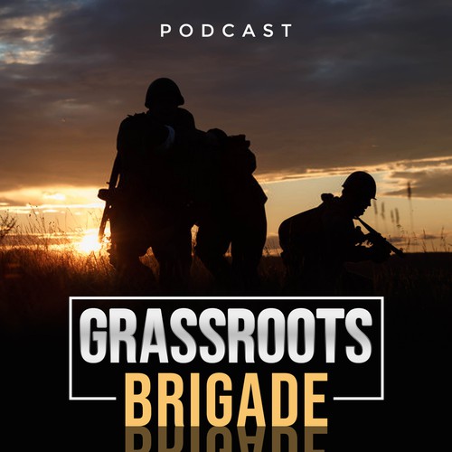Cover Art for Military Veteran Podcast Design by The Cloud Digital