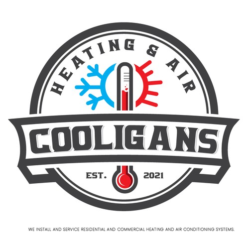 Please! Need help with a logo design to represent our heating and air conditioning company Design by "Pintados"