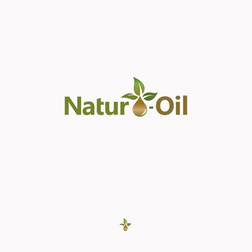 Logo representing bio based oil products. Design réalisé par Owlman Creatives