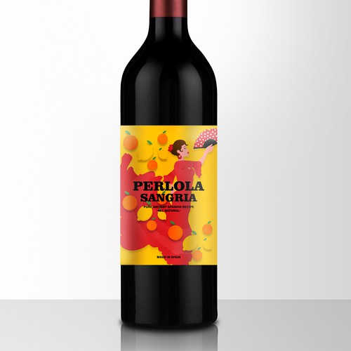 Product label contest entry by Danette B.