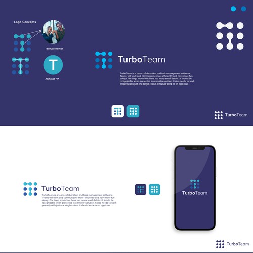 Logo for Team Collaboration and Task Management App Design by Mr. Professor