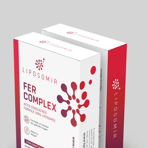 Packaging for an innovative food complement Design by Qalandar