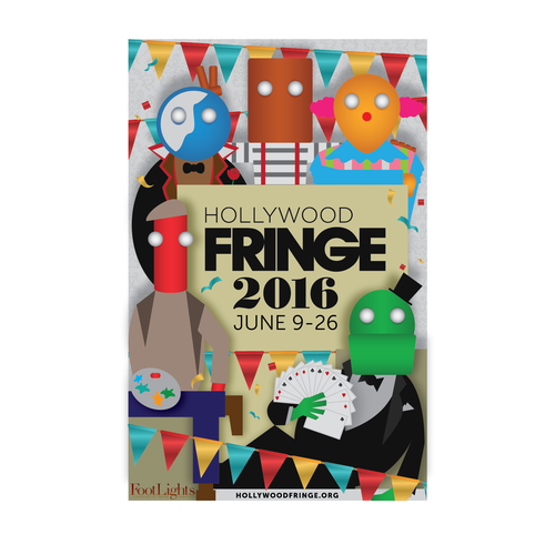 Guide Cover for the 2016 Hollywood Fringe Festival Ontwerp door Anomalous