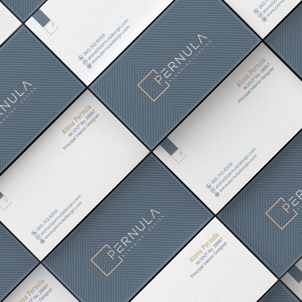 Interior Designer's Business Card
