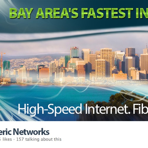 Custom Facebook Cover for High-Speed Internet Company Design by milomilo