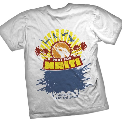 Wear Good for Haiti Tshirt Contest: 4x $300 & Yudu Screenprinter Design by myth_sh