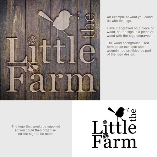 Put our 'little farm' on the map Design by Media BIRD