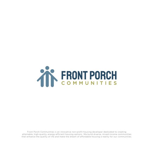 Front Porch Communities - A Not For Profit housing developer with a community focus Design von RaccoonDesigns®