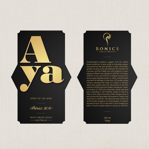 All New Luxury Wine Label Design por Ko studio