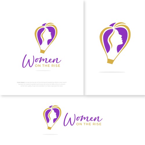 Women on the RISE logo Design by CreativeJAC