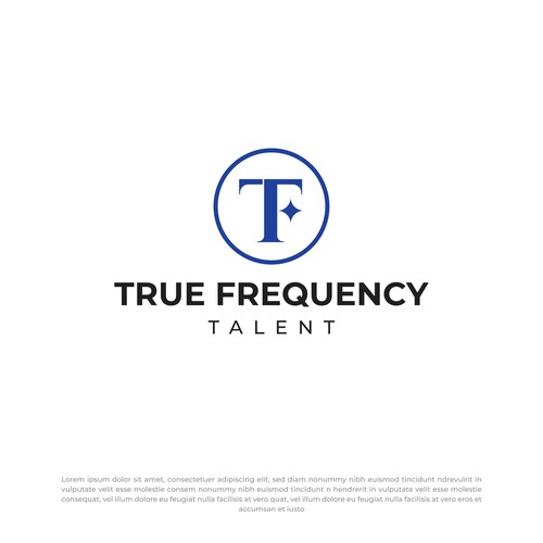 Logo for Talent Agency that books Djs, social media celebs, singers, at Venues and Festivals Design by Midas™ Studio`s