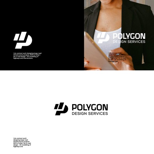 Small engineering startup needs geometric logo! Design by Garson