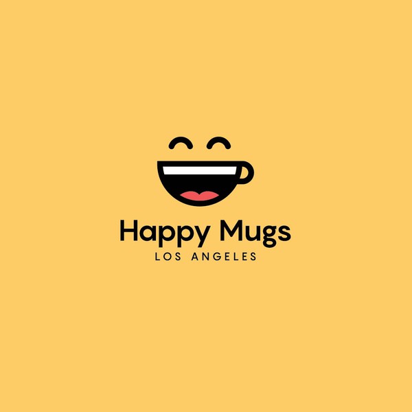 Design by Timmy_H titled "Happy mugs logo"