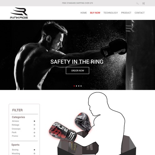 Web page design contest entry by Designersantu
