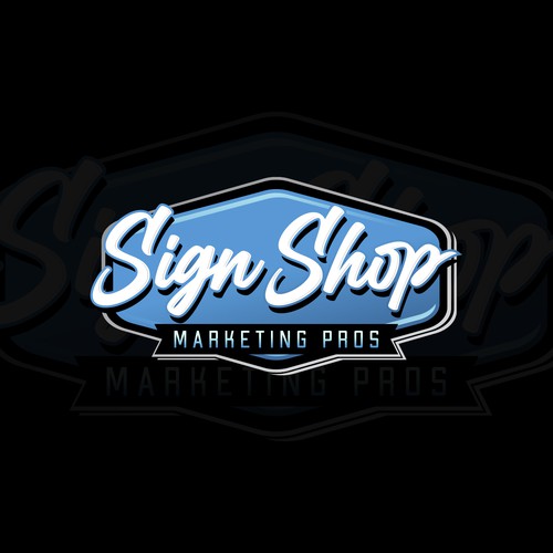 Logo for digital marketing agency that appeals to sign & vehicle wrap companies Design von Artborg™