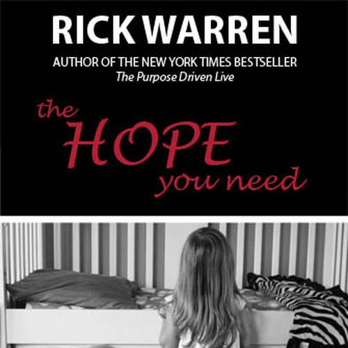 Design Rick Warren's New Book Cover Réalisé par Margarita Marketing