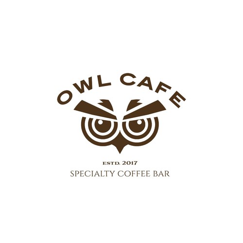 a new coffee shop logo design "owl cafe" Diseño de ha-ye