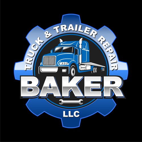 Design a tough and rugged logo for Baker Truck & Trailer Repair | Logo ...