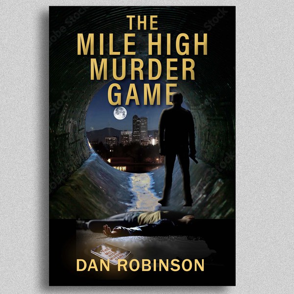 Book cover for mystery thriller