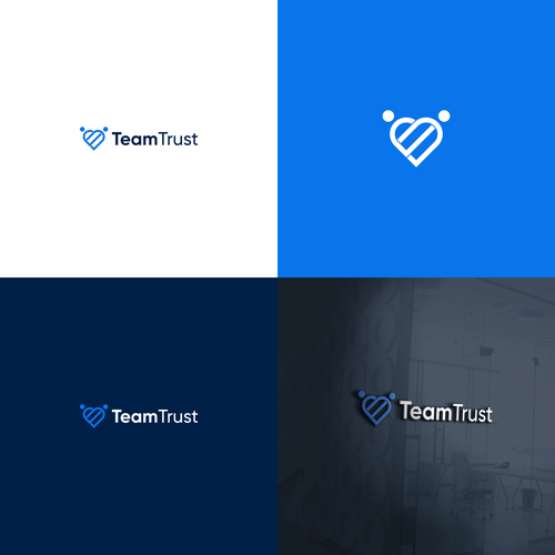 Logo for service that lets teams and team members share their status Design by Kazutr1an