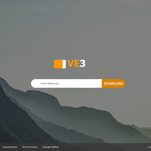 VE3 - Simple Video Downloader Website | Google Style Ontwerp door Keen99