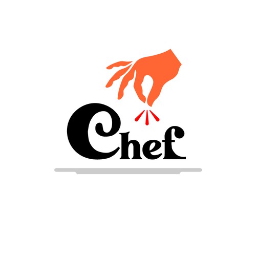 "CHEF": Food & Cooking Social Media Logo Design by RoRi_Design