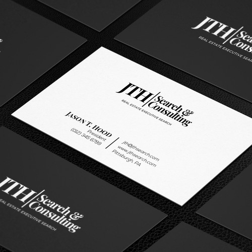 Design Business Card Design for Executive Search Firm por CilioLab✦