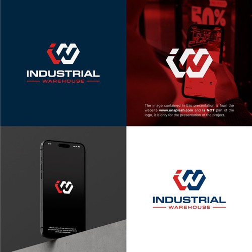 E-commerce Industrial Supply Company logo (Industrial Warehouse) Design by Art Square▝