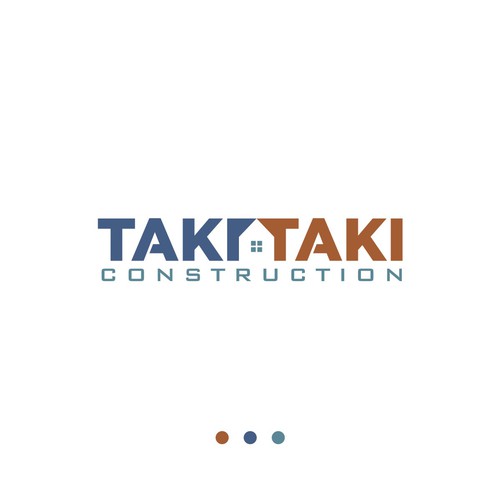 Takitaki Construction logo design Design by Bawor_Design