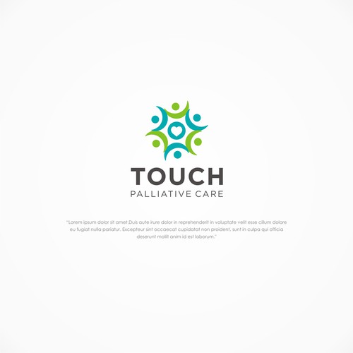 Palliative care logo for a boutique female-owned consulting practice Design by malih