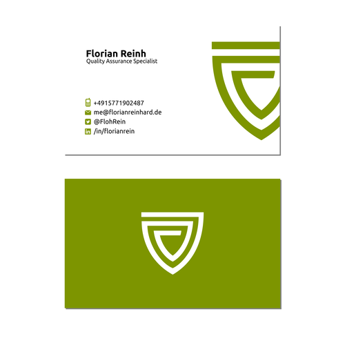 Logo & business card contest entry by VectoruX